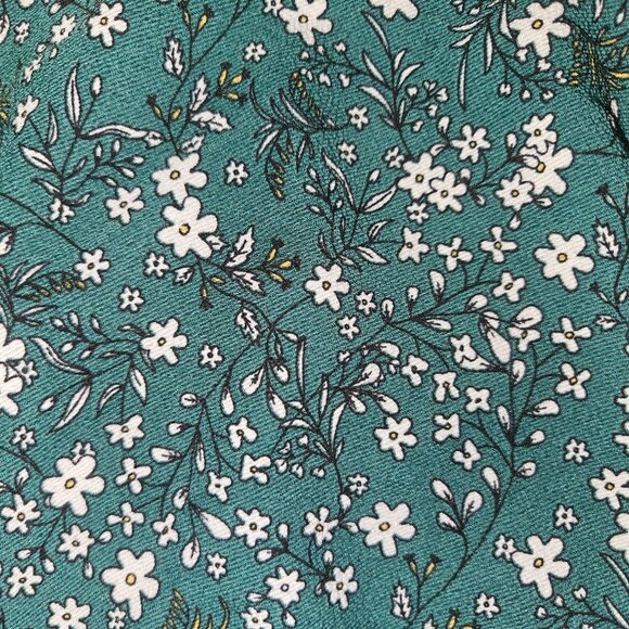 *SOLD X LIST*Max Studio Floral Green Dress Size M - Picture 10 of 12